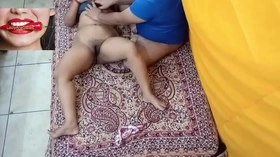 Sexy girl fucking in her home