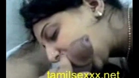 indian Aunty blowjob husband(with audio)