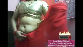 Indian mature Bhabhi video sex in Hindi on WhatsApp call