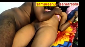 indian desi hot wife pussy eating in kamasutra position by husband