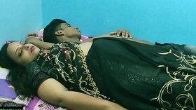 Indian hot stepsister getting fucked by junior brother at midnight!! Real desi hot sex