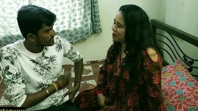 Indian horny milf bhabhi fucking with innocent village boy!! clear hindi audio: hot webserise sex