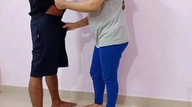 Desi XXX Nepali Indian bhabhi wake up daver and sex with him until creampie  Clear Hindi Voice