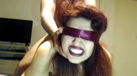 Blindfolded Wife Has NO idea BUT she FUCKED by Stranger !