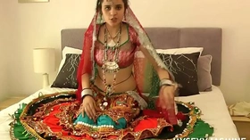 Jasmine Mathur Porn Devi From Gujarat In Traditional Indian Garba Dress Stripping Naked