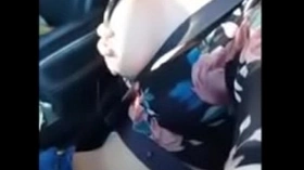 Real soccer mom masturbates in car waiting for son to finish training