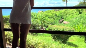 honeymoon luxury paradise hotel window fuck - projectfundiary