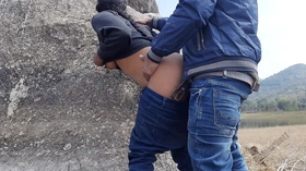 Hottest Indian Couple Sex at Outdoor - Sex at Open Public Place - River Side Sex Video in Hindi