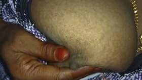 desi indian tamil aunty telugu aunty kannada aunty malayalam aunty hindi bhabhi horny cheating wife vanitha wearing  nighty showing big boobs and shaved pussy lips press hard boobs press nip rubbing pussy masturbation