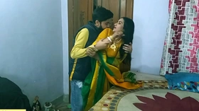 Indian hot Milf aunty vs Innocent teen nephew!! New Indian sex with hindi audio