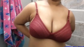 Ever best XXX fuck with hotel service boy in  the bathroom &vert; Hotty Jiya Sharma