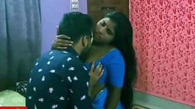 Amazing best sex with tamil teen bhabhi at hotel while her husband outside!! Indian best webserise sex