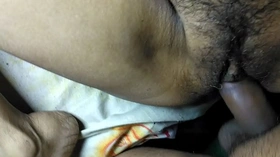 First time hot Desi bhabi ki chudai boyfriend ne ki bhabi ki cekh nikalgae with Hindi audio