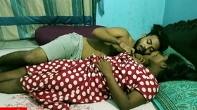 Indian teen couple viral hot sex video!! Village girl vs smart teen boy real sex