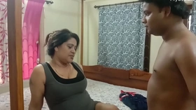 Indian sexy malkin having sex with young boy